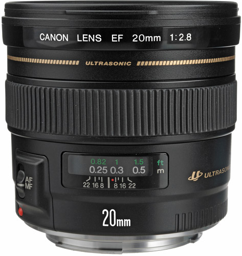 image of Canon EF 20mm f/2.8