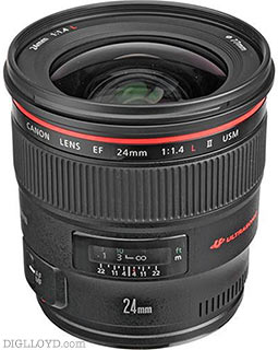 image of Canon EF 24mm f/1.4L II