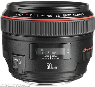 image of Canon EF 50mm f/1.2L