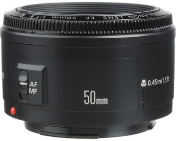 image of Canon EF 50mm f/1.8