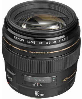 image of Canon EF 85mm f/1.8