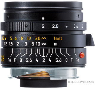 image of Leica 28mm f/2 Summicron-M ASPH
