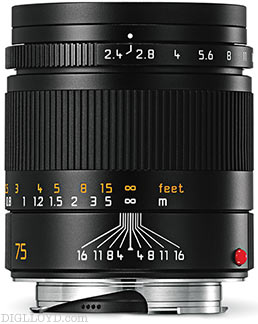 image of Leica 75mm f/2.4 Summarit-M