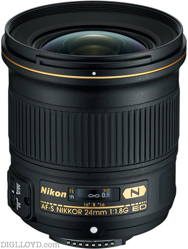 image of Nikon AF-S 24mm f/1.8G