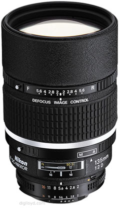 image of Nikon AF DC-NIKKOR 135mm f/2D