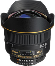 image of Nikon 14mm f/2.8D ED