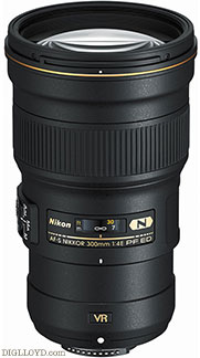 image of Nikon AF-S 300mm f/4E PF