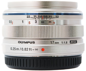 image of Olympus M.Zuiko 17mm f/1.8