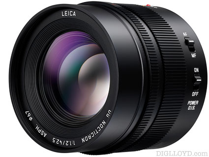 image of Panasonic Leica DG Nocticron 42.5mm f/1.2 ASPH