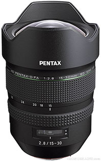 image of Pentax HD FA 15-30mm f/2.8 ED SDM WR