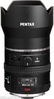 image of Pentax 645 SMC DA 25mm f/4 AL (IF) SDM AW