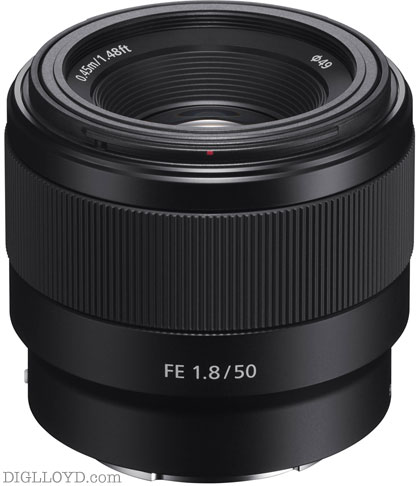 image of Sony FE 50mm f/1.8