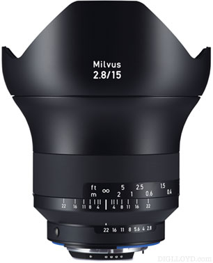 image of Zeiss Milvus 15mm f/2.8