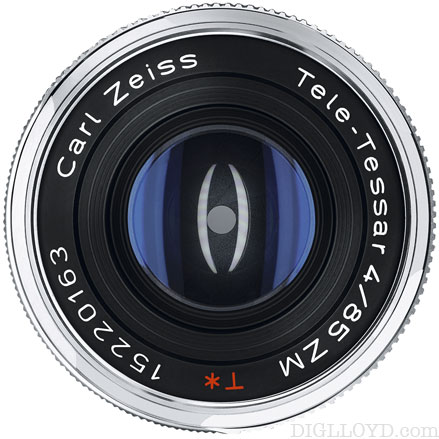 image of Zeiss ZM 85mm f/4 Tele-Tessar